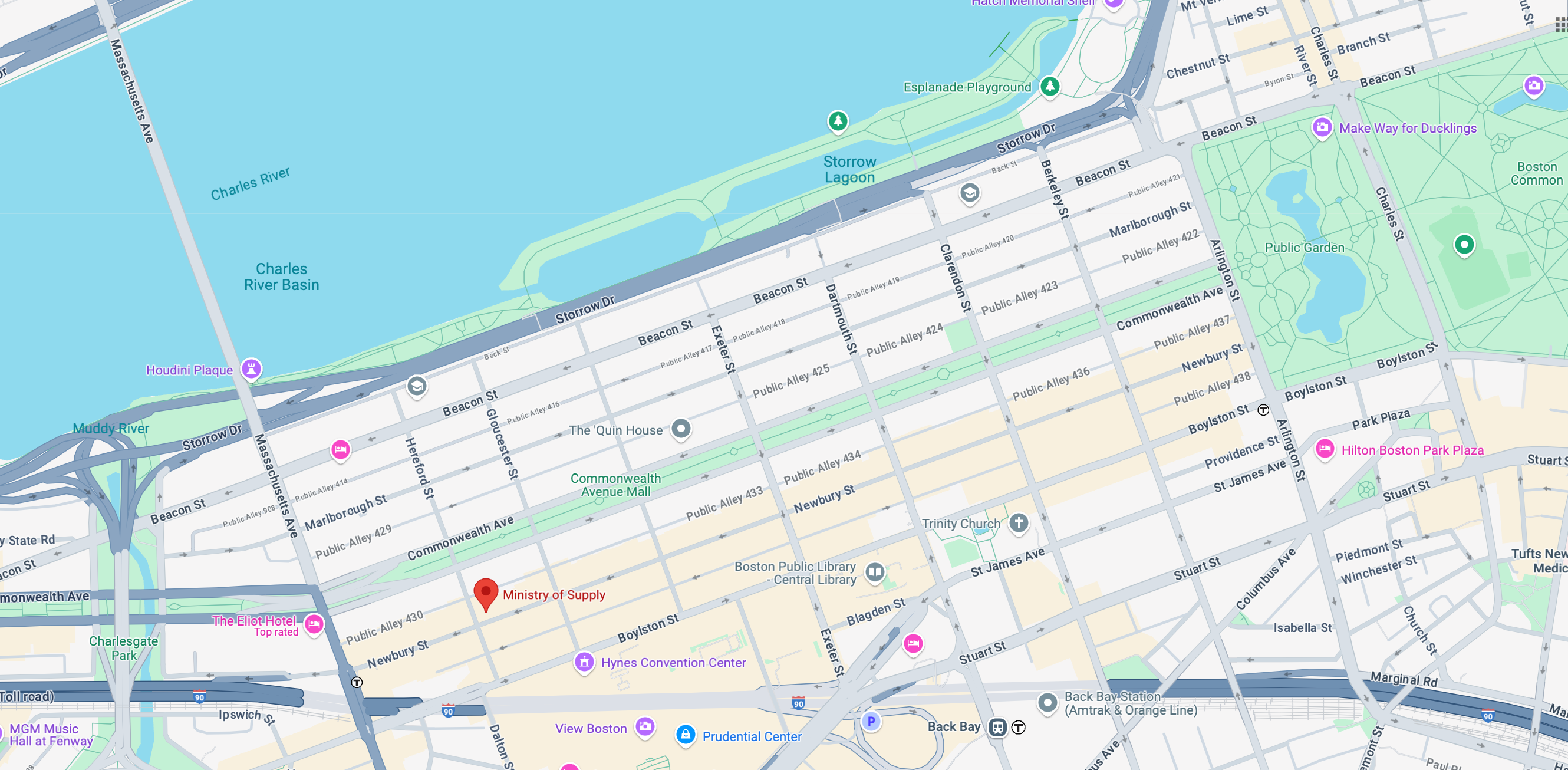 Boston Flagship Map Desktop